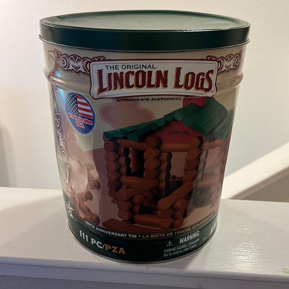 Original Lincoln logs. Gently used.